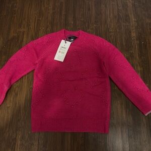 Joules Fuchsia Crew Neck Sweater